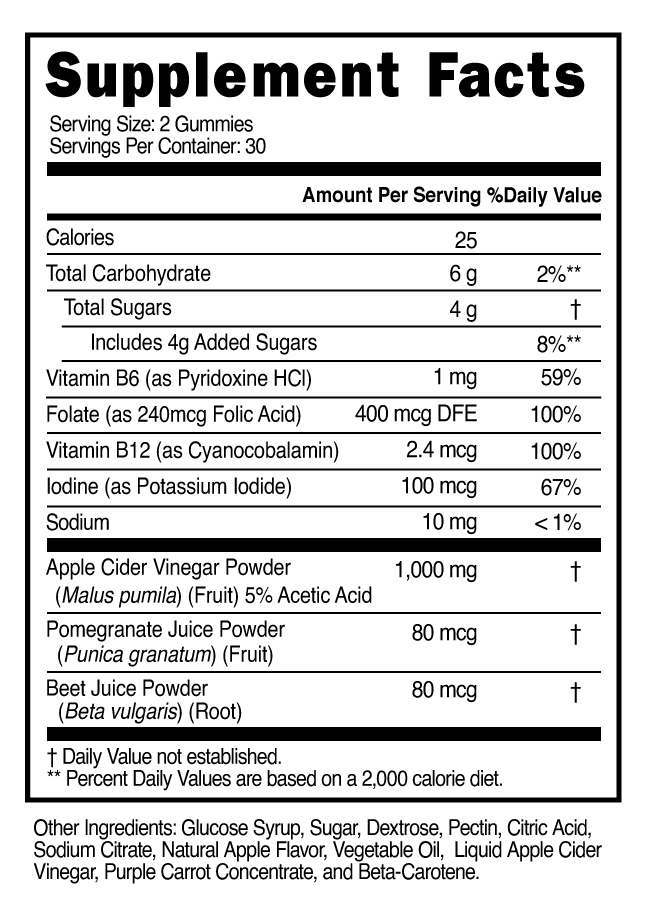 Apple Cider Vinegar Gummies