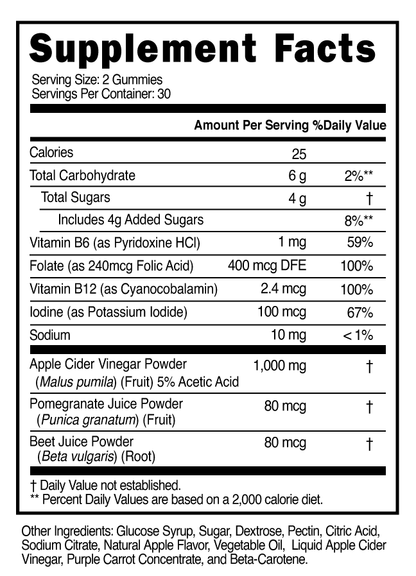 Apple Cider Vinegar Gummies