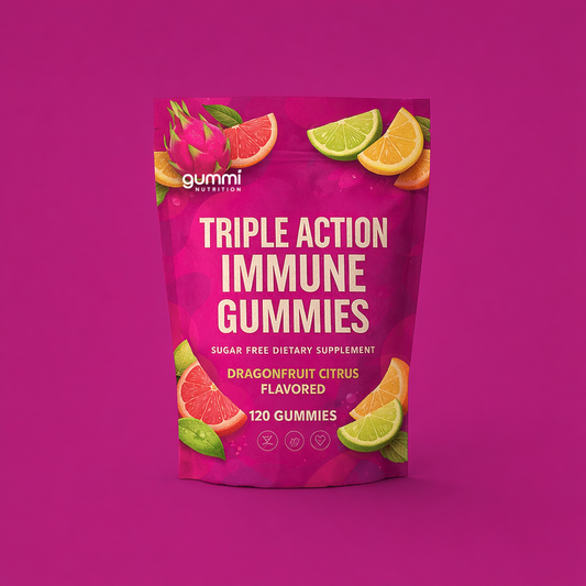 Triple Action Immune Gummies